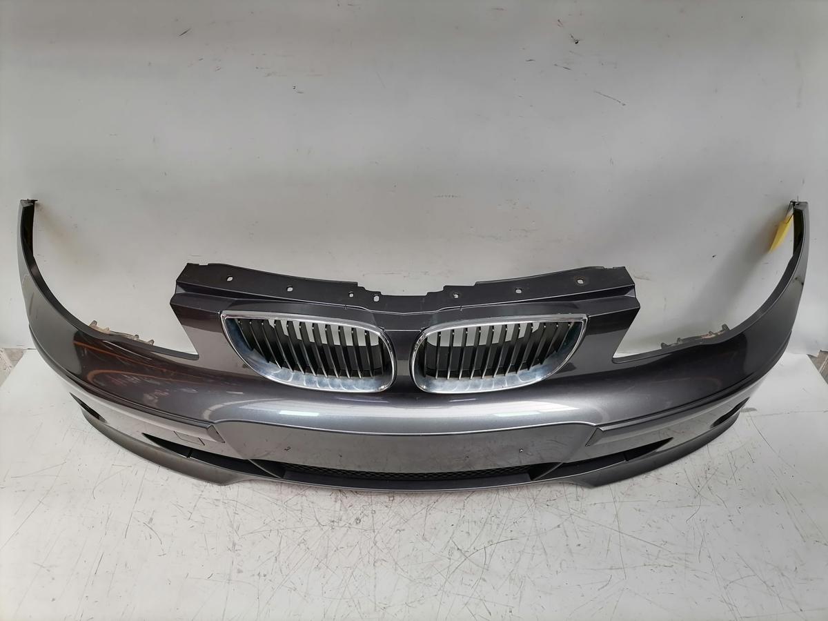 BMW 1er E87 original Sto&szlig;stange Stossf&auml;nger vorn Sparkling Graphite Bj.2005